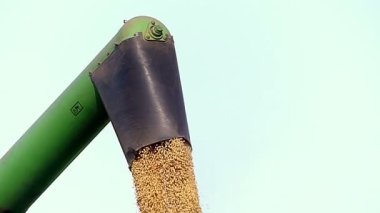 Römork için hasat boşaltma soya birleştirmek