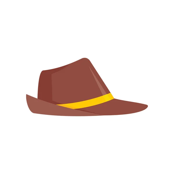 Sombrero Alemán Icono Plano Sombrero Alemán Vectorial Estilo Plano Aislado — Vector de stock