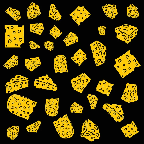 Modèle de fromage — Image vectorielle