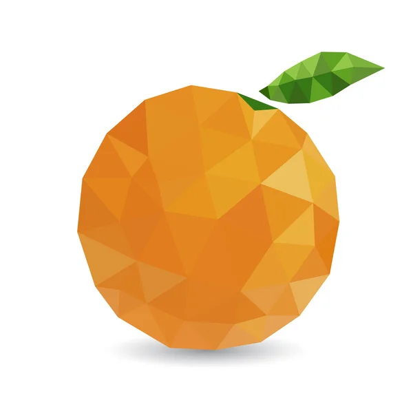 オレンジ色のベクトル図 — ストックベクタ