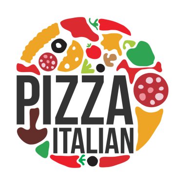 Pizza tasarım şablonu