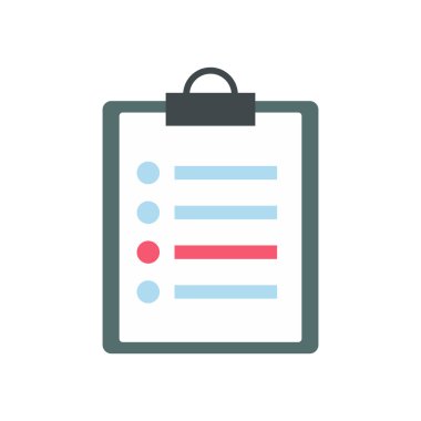 Beyaz bir arka plan üzerinde düz tıbbi simge tıbbi geçmişi