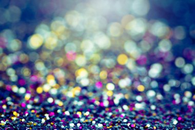 Soyut bokeh arka plan için bulanık ışık ışıklar