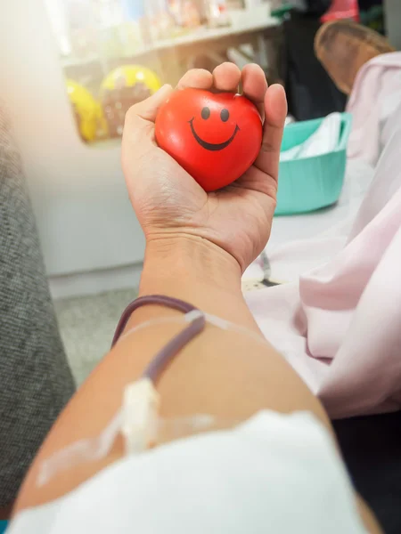 Hastanede kan bağışı. — Stok fotoğraf