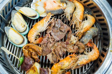 Korece tarzı karışık ızgara