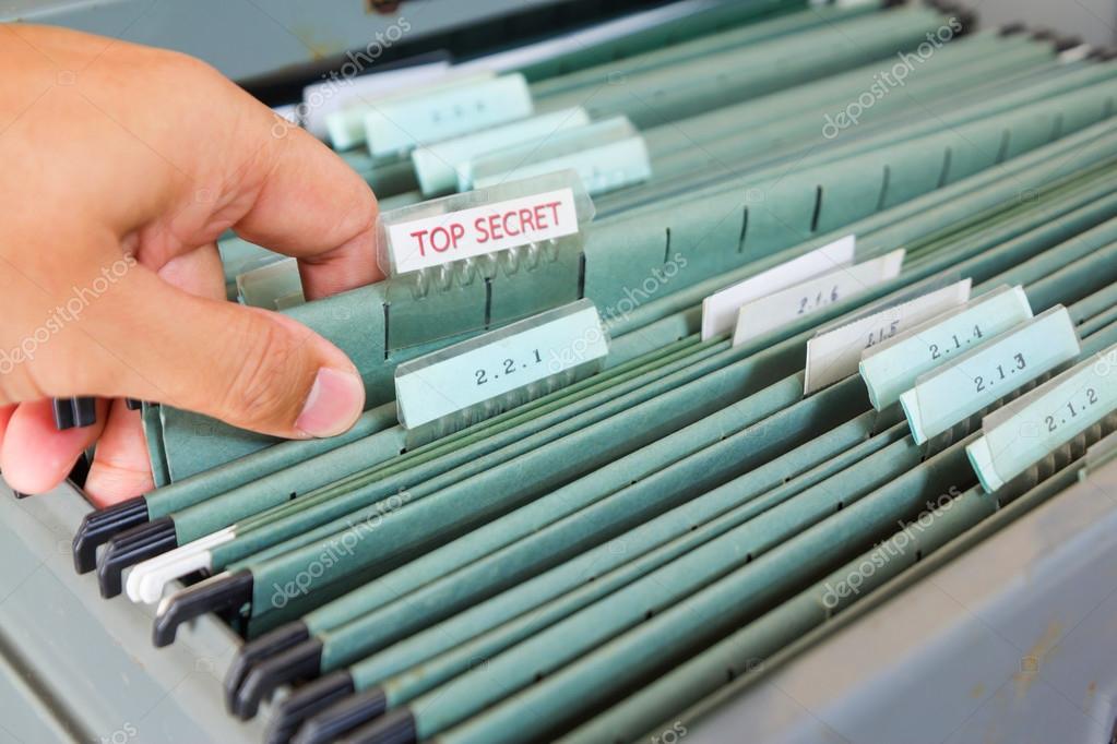 File folders in a filing — Stock Photo © Jat306 77265048