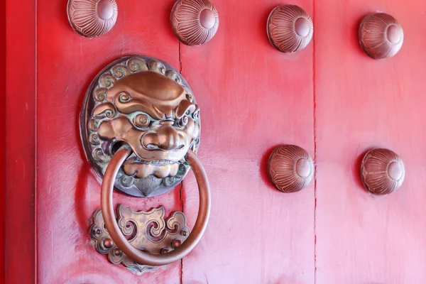 Close up traditional door knob — Stock Photo, Image