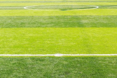 Yeşil futbol sahası arka planı için