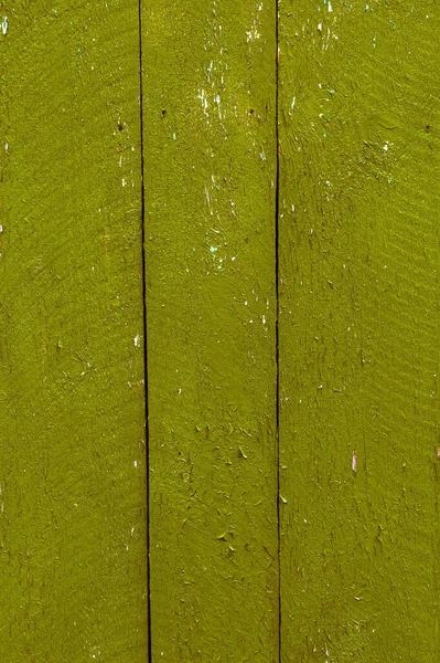 Yellow Green Wooden Background Color Country Taiwan Painted Wood Texture — Stock Photo, Image