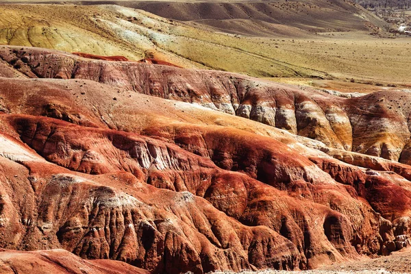 Färgglada Mars Altai Bergen Marsdalen Vackert Landskap Altai Republic Ryssland — Stockfoto