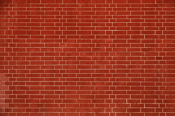 Mur Briques Rouge Vif Texture Blocs Pierre Fond Briques Image — Photo