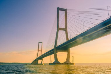Suramadu Köprüsü, Surabaya, Doğu Java, Endonezya