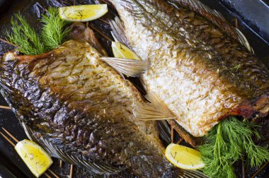 Fırında Balık ve limon