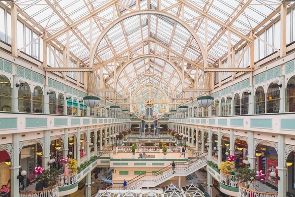Interior Stephen Green Shopping Centre Retail Mall City Dublin Ireland — Stock Photo, Image