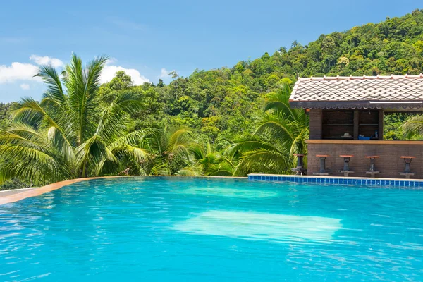 Paradise Farm Park swimming pool — Stock Photo, Image