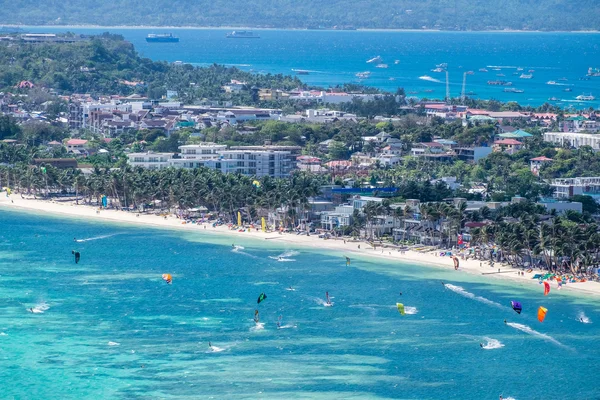 Plage de Bulabog, île de Boracay, Philippines . — Photo