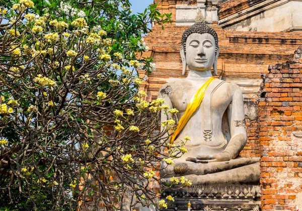 Sitting buddha at Thailand — Stock Photo, Image