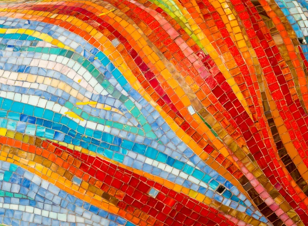 Mosaico di vetro COlorful Foto Stock Royalty Free