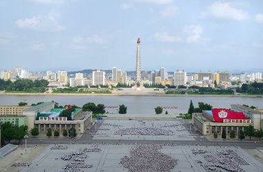 Kuzey Kore başkenti Pyongyang'a