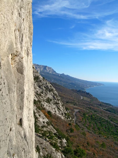 Klippe der Südküste der Krim — Stockfoto