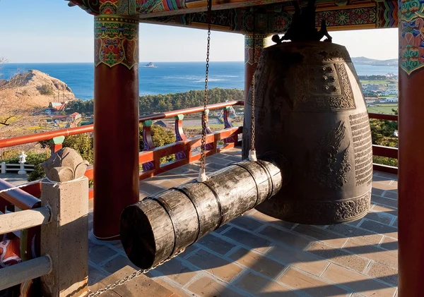 Monastery ring bell at at temole — Stock Photo, Image