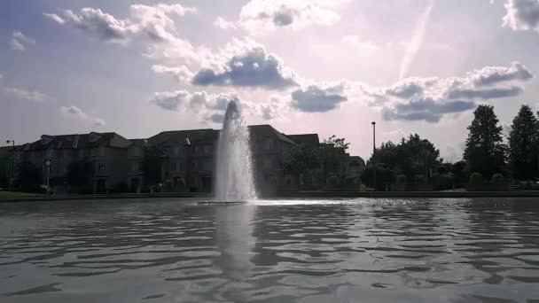 オタワの噴水の映像 — ストック動画