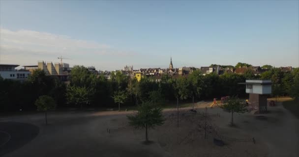 Aerial Footage Cologne Germany Luftaufnahmen Von Kln Deutschland — Stok Video