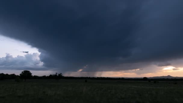 Illuminazione Time Lapse Nel Nord Dell Arizona — Video Stock