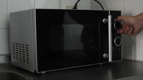 Réglage Puissance Sur Micro Ondes 600W Wide Hot — Video