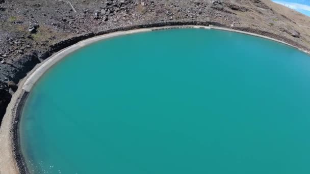 España Granada Sierra Nevada Verano Desde Arriba Desde Abajo Con — Vídeos de Stock