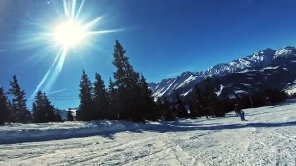 Buone Vibrazioni Durante Vacanze Invernali — Video Stock