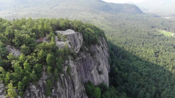 Imágenes Aéreas Cathedral Ledge North Conway New Hampshire — Vídeos de Stock