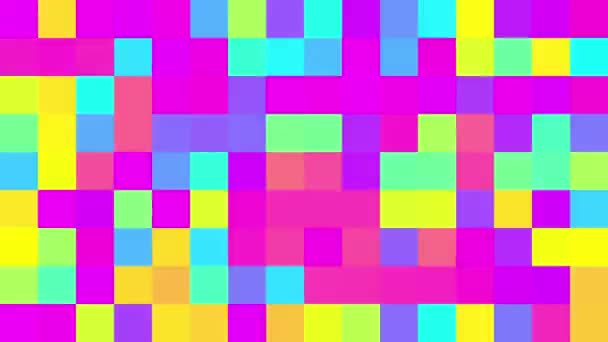 színes blokk minta zökkenőmentes hurok hat másodperc