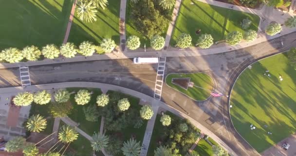 Dronové Záběry Arizonské Univerzity Tucsonu — Stock video