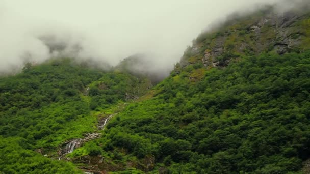 Krásný Fjord Norsko Léto Jednom Nejkrásnějších Fjordů Světě Kodak Lut — Stock video