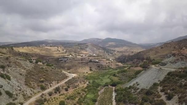 Αεροφωτογραφία Της Κύπρου Στους Λόφους — Αρχείο Βίντεο