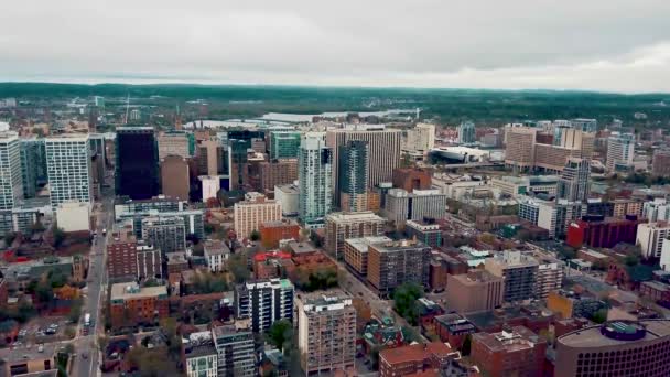 Filmati Aerei Del Centro Ottawa — Video Stock