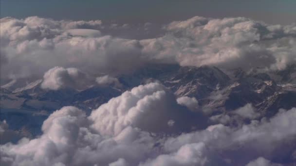 Съёмки Воздуха Андах — стоковое видео