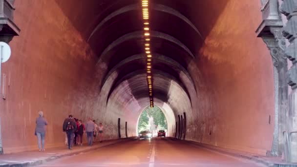 Buda Castle Tunnel Budapest Hongrie — Video