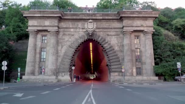 Buda Castle Tunnel Budapest Hongrie — Video