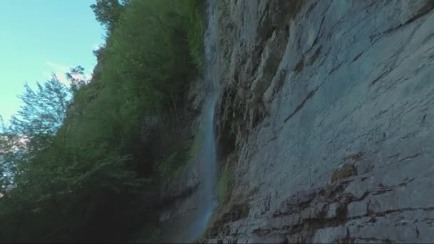 Cascade Skaklya Près Village Bov Sentier Vazov Nature Incroyable Bulgarie — Video