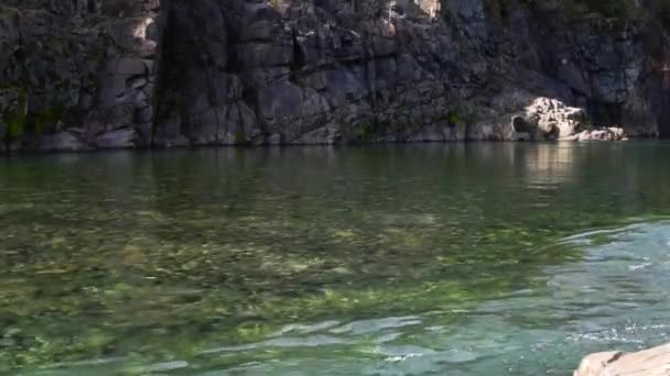 Acqua Calma Fiume — Video Stock