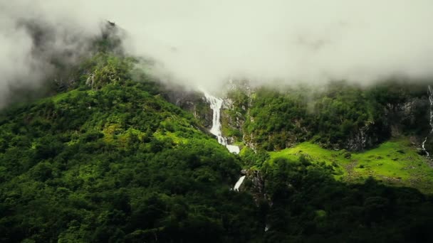 Bellissimo Fiordo Norvegia Estate Uno Dei Fiordi Più Belli Del — Video Stock