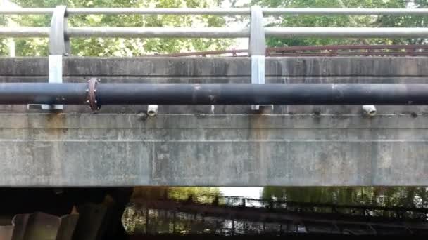 橋の上で撮影 — ストック動画