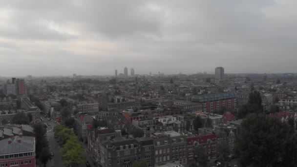 Αυτό Είναι Ένα Επεξεργασμένο Drone Κλιπ Του Άμστερνταμ Ολλανδία — Αρχείο Βίντεο