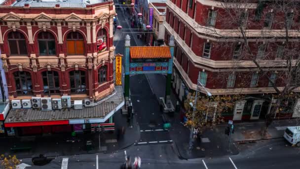 Timelapse Hyperlapse Melbourne Australia — 비디오