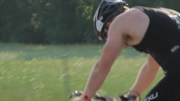 Course Ironman Autriche Est Partie Cycliste Compétition Ironman Austria Krnten — Video