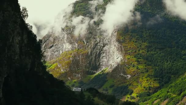 Hermoso Fiordo Noruega Verano Uno Los Preciosos Fiordos Del Mundo — Vídeo de stock