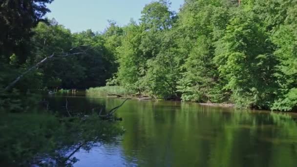 Imagens Aéreas Drones Caiaque — Vídeo de Stock