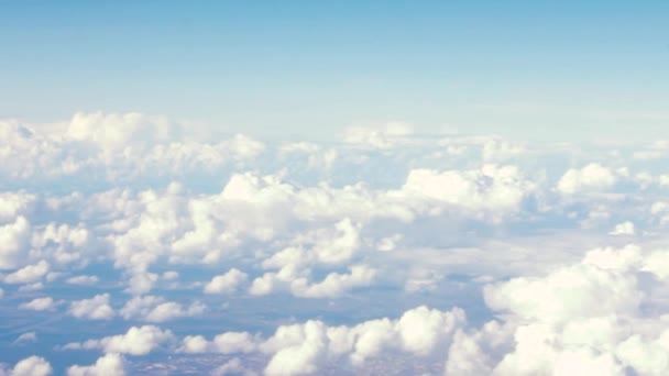 Vue Des Nuages Dans Les Airs — Video